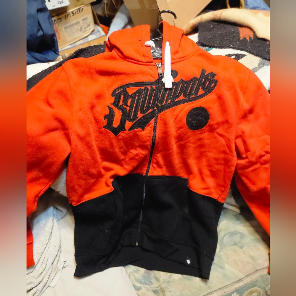 Mens South Pole Zip-Up Hoodie